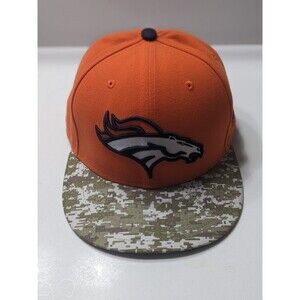 Denver Broncos NFL Salute To Service New Era 59Fifty Size 7 1/2 Hat NWOT